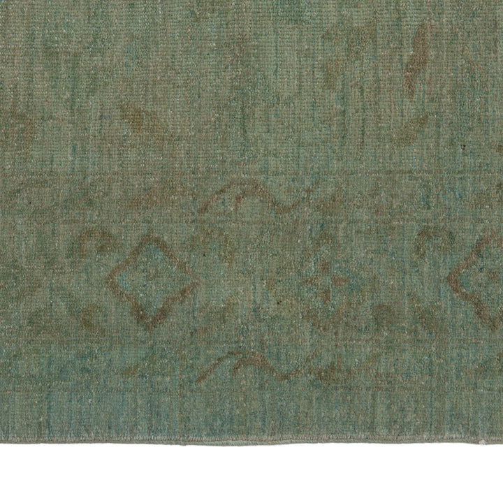 Blue Overdyed Wool Rug - 11'7" x 14'5"