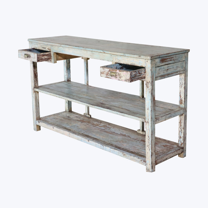 Vintage Shelf Console