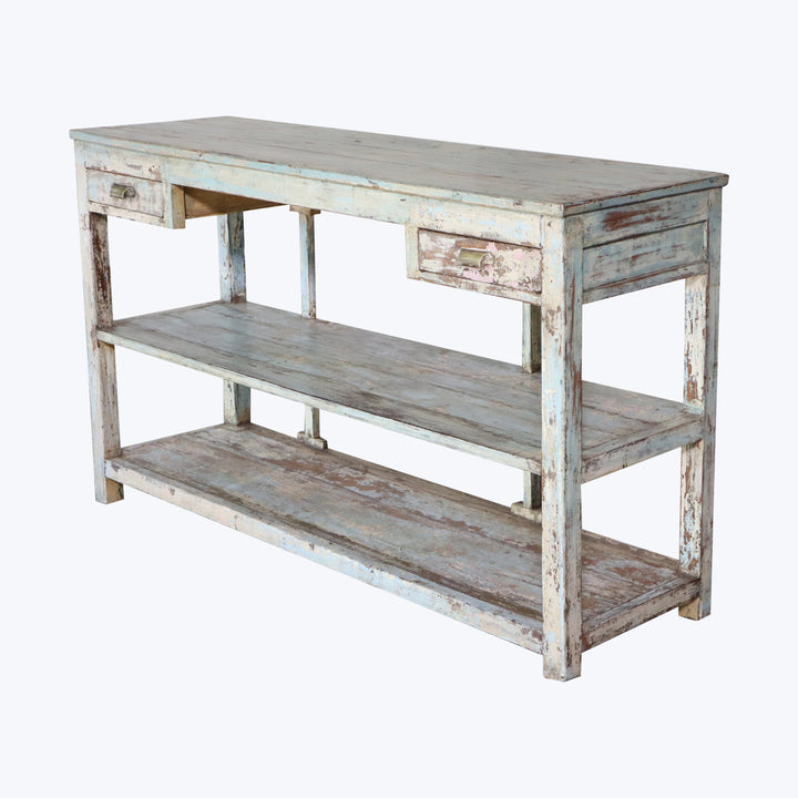 Vintage Shelf Console