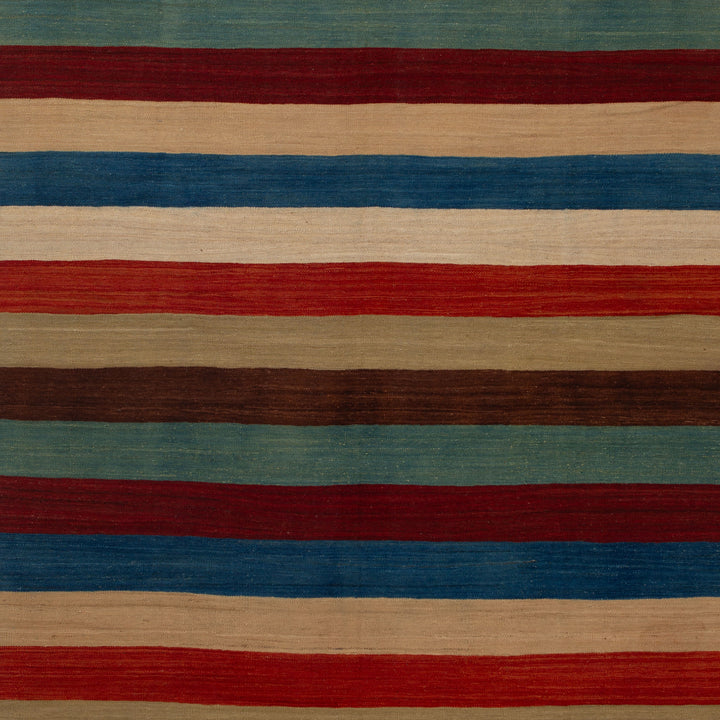 Multi Flatweave Wool Rug - 7'8" x 11'3"