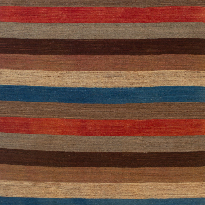 Multi Flatweave Wool Rug - 7'7" x 11'9"