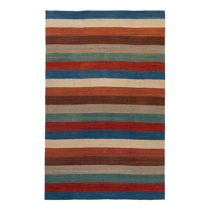 Multi Traditional Wool Rug - 7'4" x 11'7"