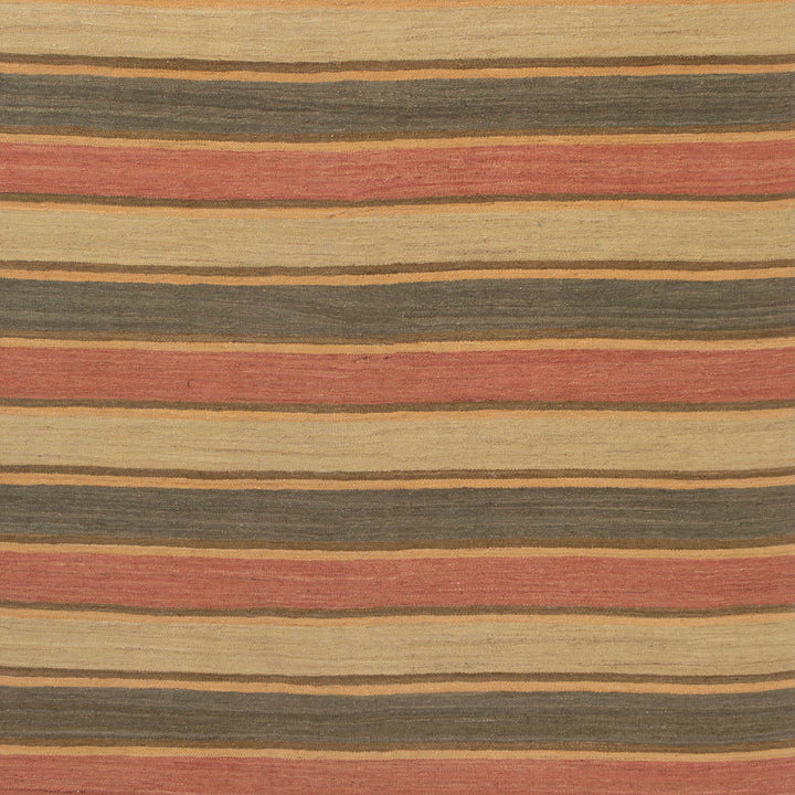 Multi Flatweave Wool Rug - 6' x 10'3"