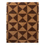 Brown Modern Geometric Wool Rug - 8' x 10' Default Title