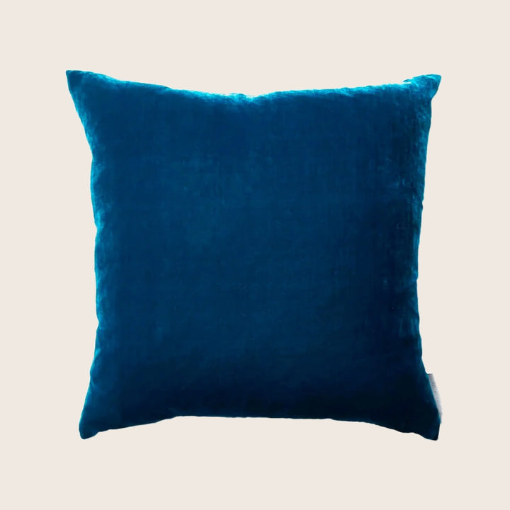 Velvet Pillow New Teal