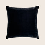 Velvet Pillow Charcoal
