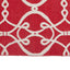 Red Transitional Mosaic Wool Rug - 8' x 10' Default Title