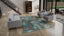 Blue & Grey Transitional Wool Rug - 8'10" x 12'2"