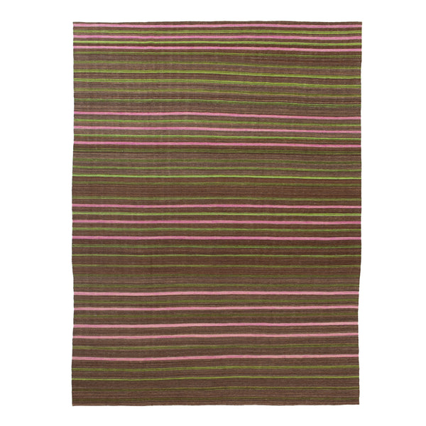 Multi Flatweave Wool Rug - 8'2" x 10'1"