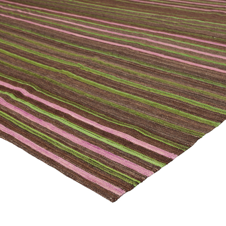 Multi Flatweave Wool Rug - 8'2" x 10'1"