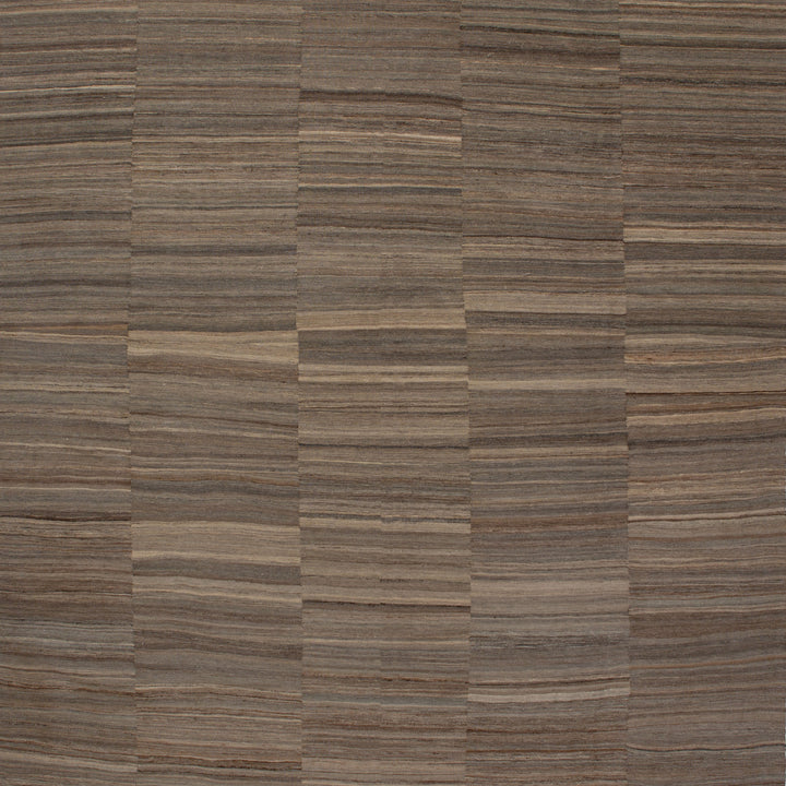 Brown Flatweave Wool Rug - 10' x 12'