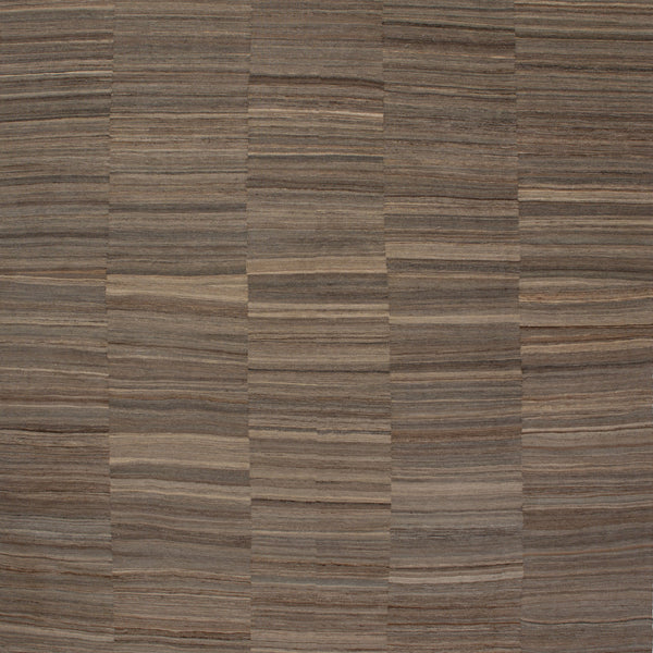 Brown Flatweave Wool Rug - 10' x 12'