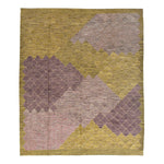 Purple Vintage Flatweave Wool Rug - 8'7" x 10'4" Default Title