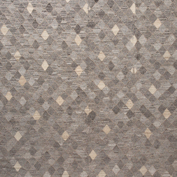Grey Flatweave Wool Rug - 10'1" x 13'11" Default Title