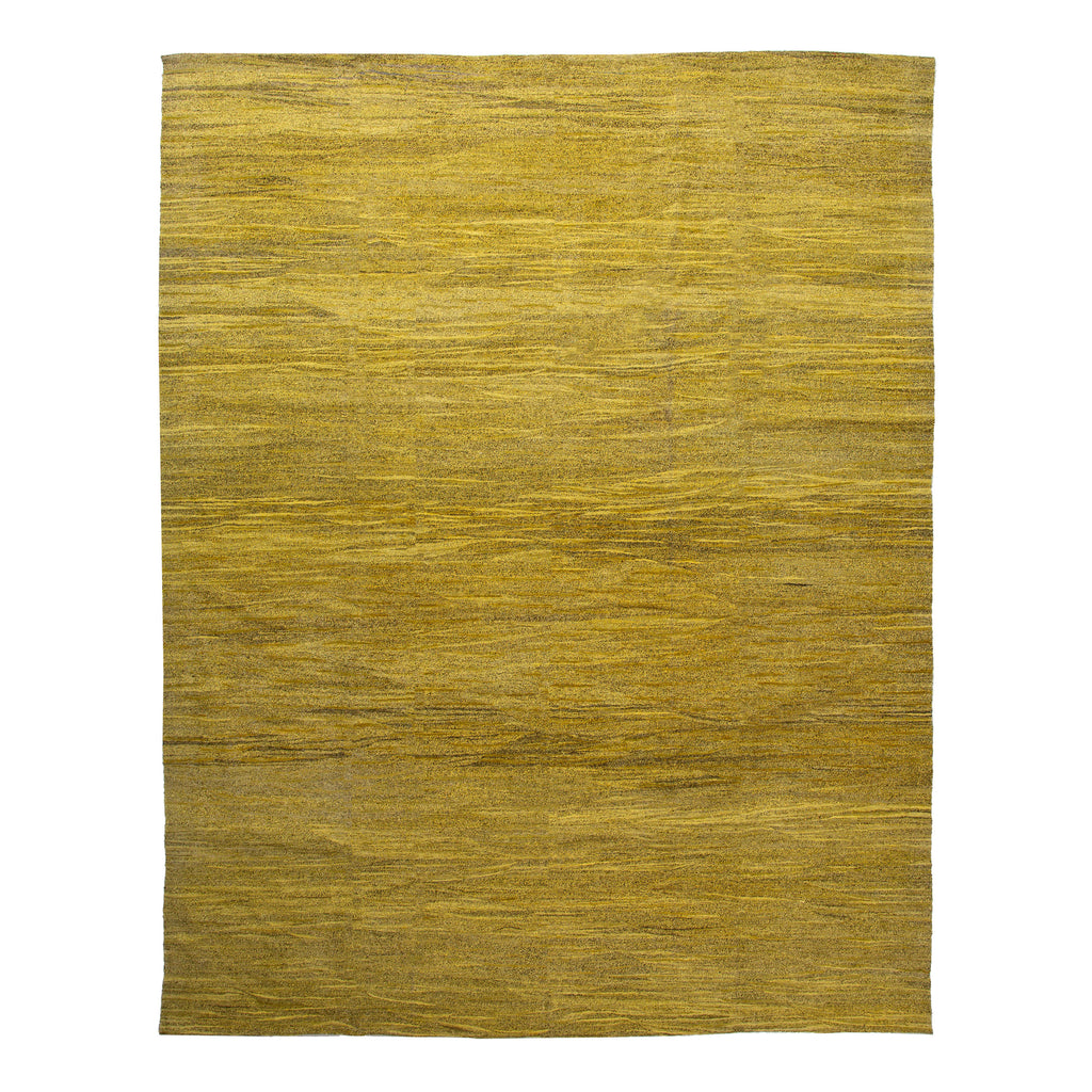 Yellow Flatweave Wool Rug - 10' x 13' – abc carpet & home