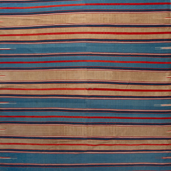 Multi Vintage Flatweave Cotton Rug - 10'9" x 14'5" Default Title