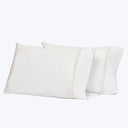 Gramercy Sheets & Pillowcases, White/Ivory Pillowcase Pair / Standard