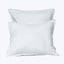 Viola Lace Duvet & Shams, White Pillow Sham / Standard