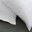 Viola Lace Duvet & Shams, White Pillow Sham / Standard / White