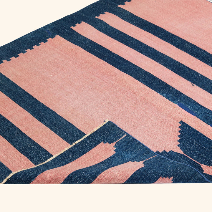 Multi Flatweave Cotton Rug - 3'9" x 23'3"