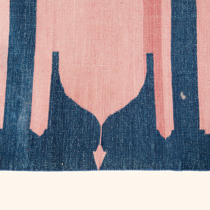 Multi Flatweave Cotton Rug - 3'9" x 23'3"