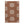 Light Brown Medallion Flatweave Chenille Rug - 3'6" x 5'6"