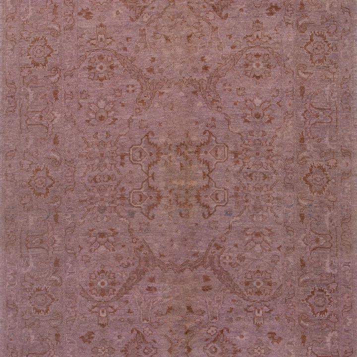 Purple Overdyed Wool Runner - 4'10" x 11'7" Default Title
