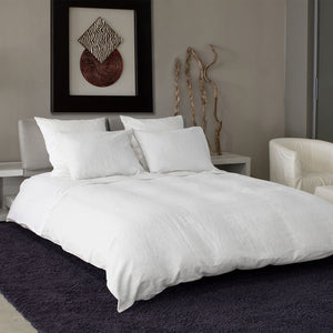 Donatella Duvet & Shams, White Pillow Sham / Standard - hover