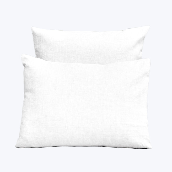 Donatella Duvet & Shams, White Pillow Sham / Standard