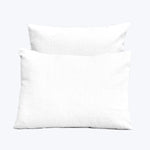 Donatella Duvet & Shams, White Pillow Sham / Standard