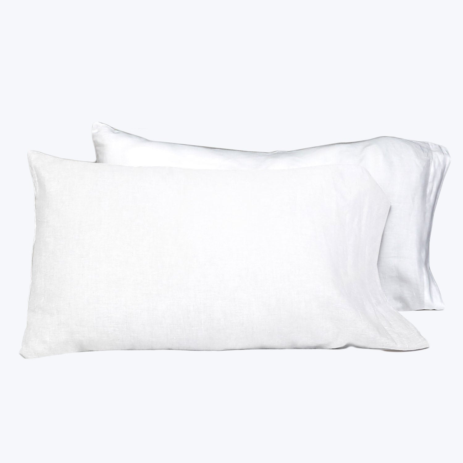 Donatella Sheets & Pillowcases, White Pillowcase Pair / Standard