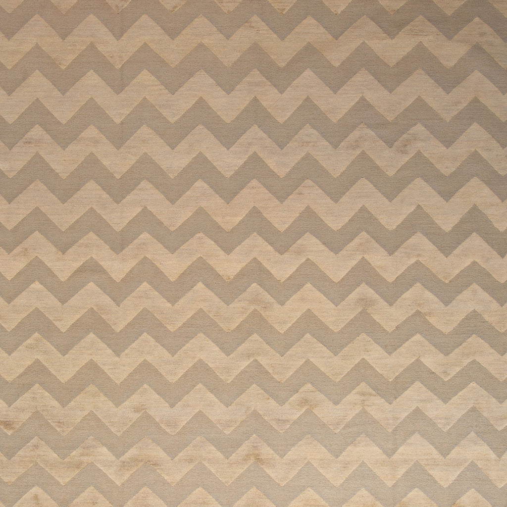 Beige Modern Wool Rug - 10' x 14'3" Default Title