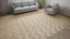 Beige Modern Wool Rug - 10' x 14'3"