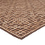 Brown Modern Wool Rug - 10' x 13'10"