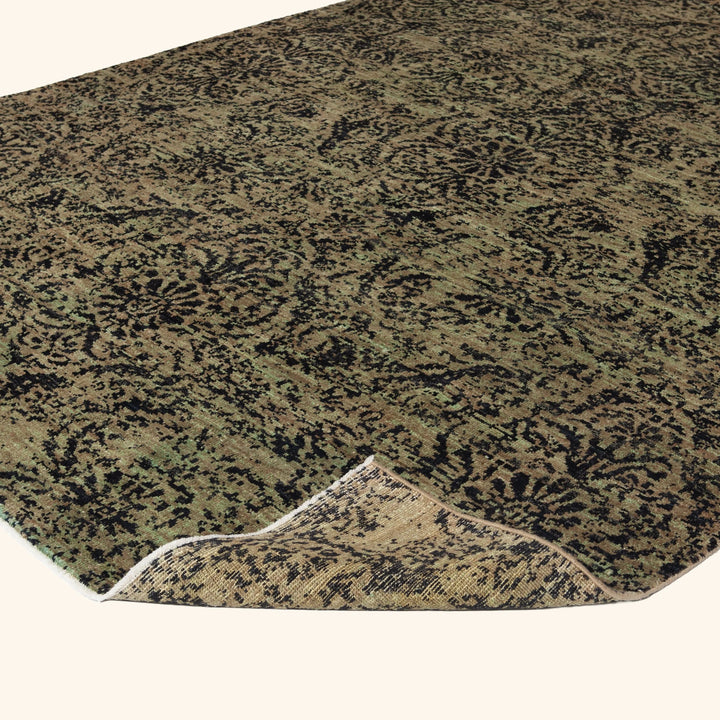 Yellow Transitional Wool Rug - 8' x 10'1" Default Title