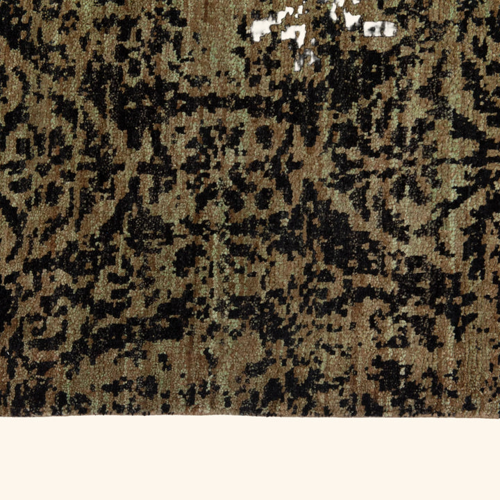 Yellow Transitional Wool Rug - 8' x 10'1" Default Title