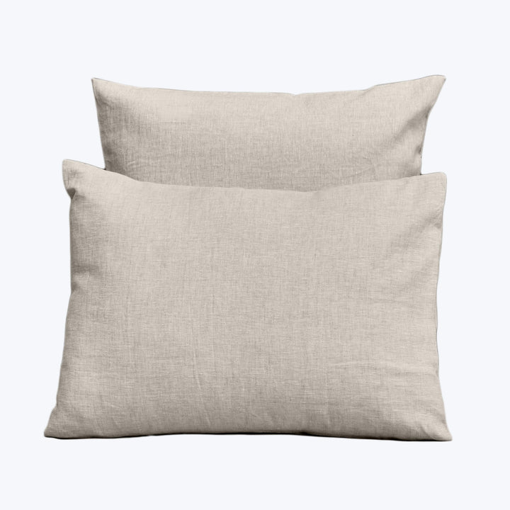 Donatella Duvet & Shams, Natural Pillow Sham / Standard