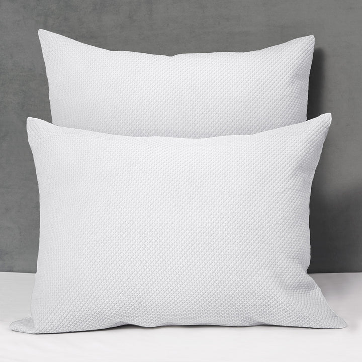 Olivia Coverlet & Shams Pillow Sham / Euro / White
