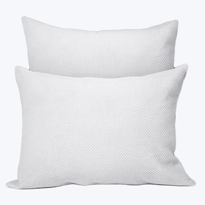 Olivia Coverlet & Shams Pillow Sham / Euro / White