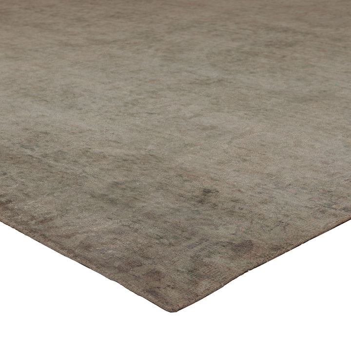 Brown Transitional Wool Silk Blend Rug - 11'3" x 17'9"