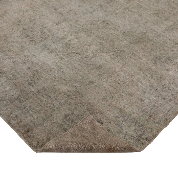 Brown Transitional Wool Silk Blend Rug - 11'3" x 17'9"