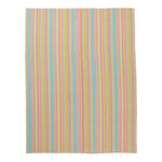 Multi Flatweave Cotton Striped Rug - 8' x 10'
