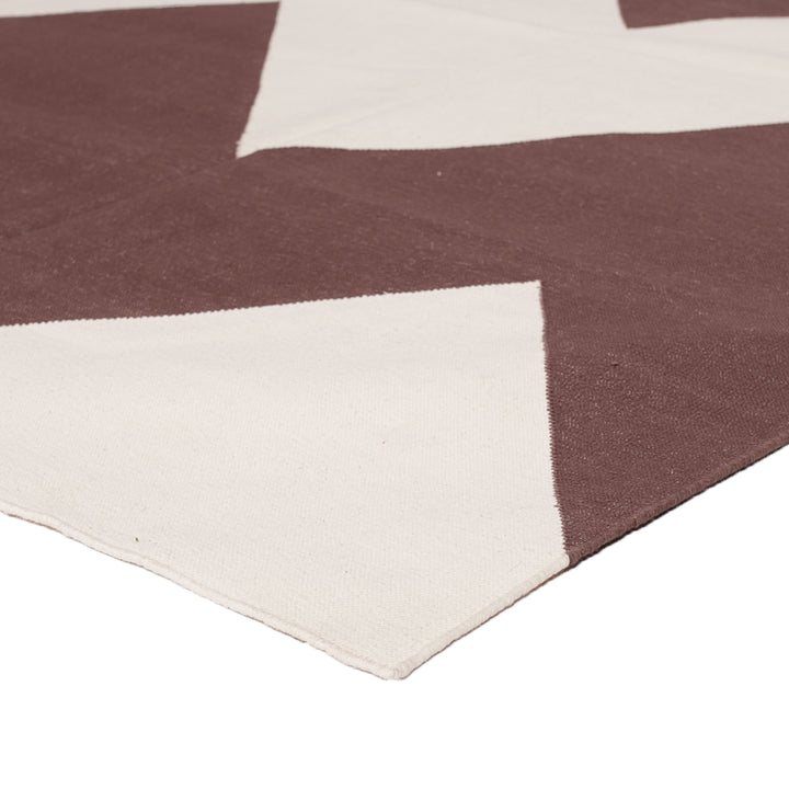 Multi Flatweave Cotton Rug - 3'6" x 5'6"