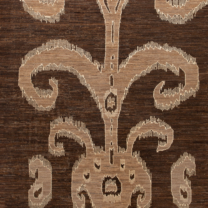 Brown Modern Wool Rug - 8'5" x 10' Default Title