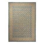 Blue Traditional Wool Rug - 16'4" x 23'7"