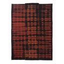 Red Flatweave Wool Rug - 7'3 x 10'