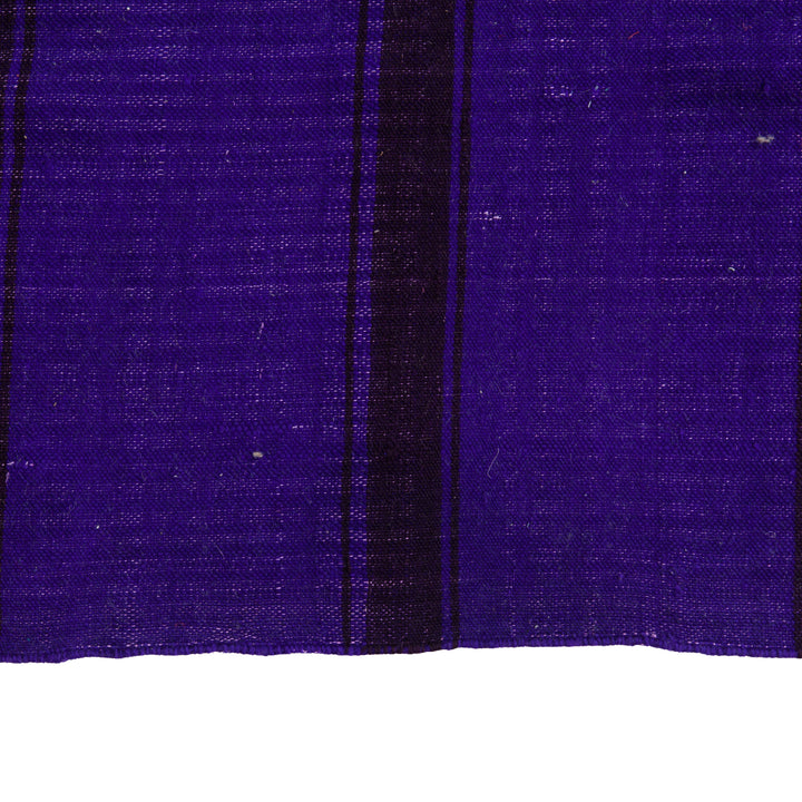 Blue Flatweave Wool Rug - 5'11" x 11'4" Default Title