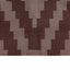 Cream and Brown Flatweave Cotton Rug - 8'1" x 11'1" Default Title