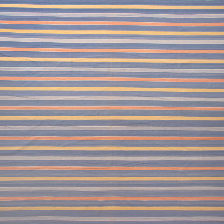 Blue Flatweave Wool Rug - 15' x 20'