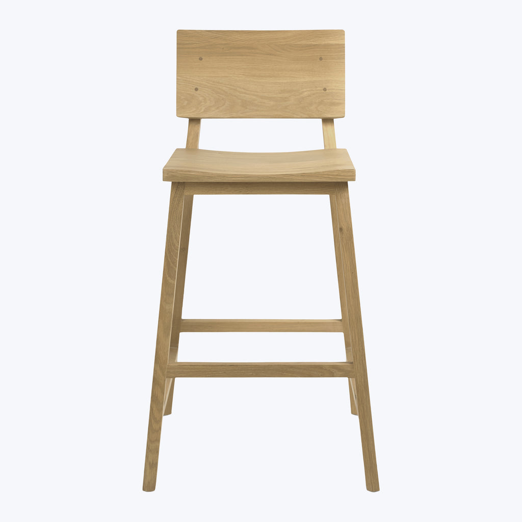 Oak Counter Stool